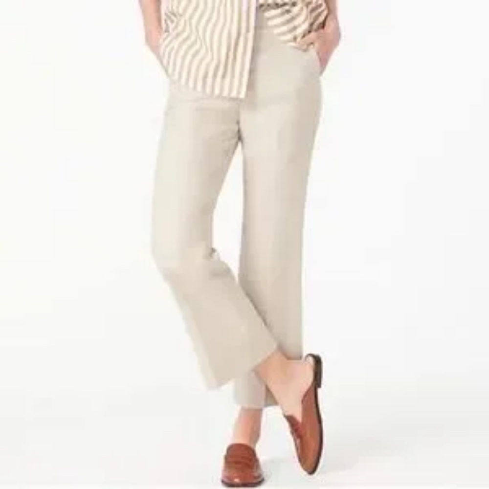 J. Crew Cream Pants